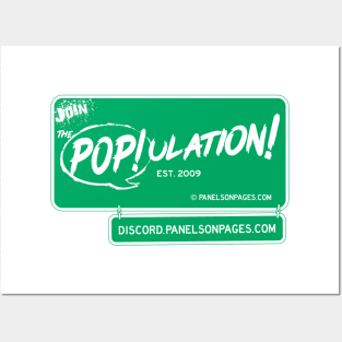 Join The PoP!ulation! Posters and Art